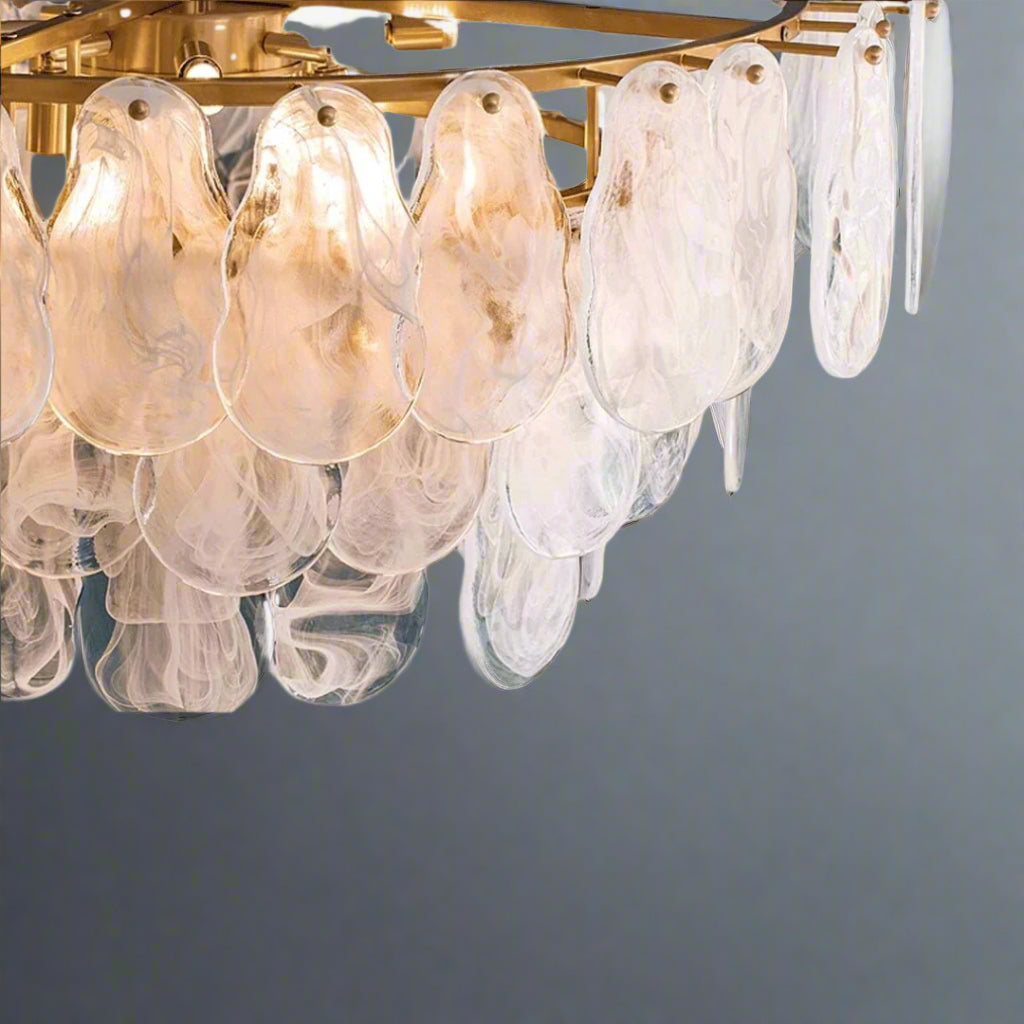 Leafio | Glass Chandelier