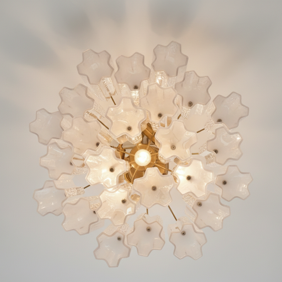 Ljusdroppe | Glass Chandelier